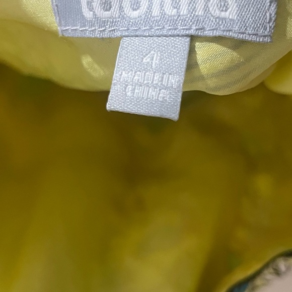 Anthropologie Tabitha size 4. Bird of Paradise silk dress - Picture 13 of 15